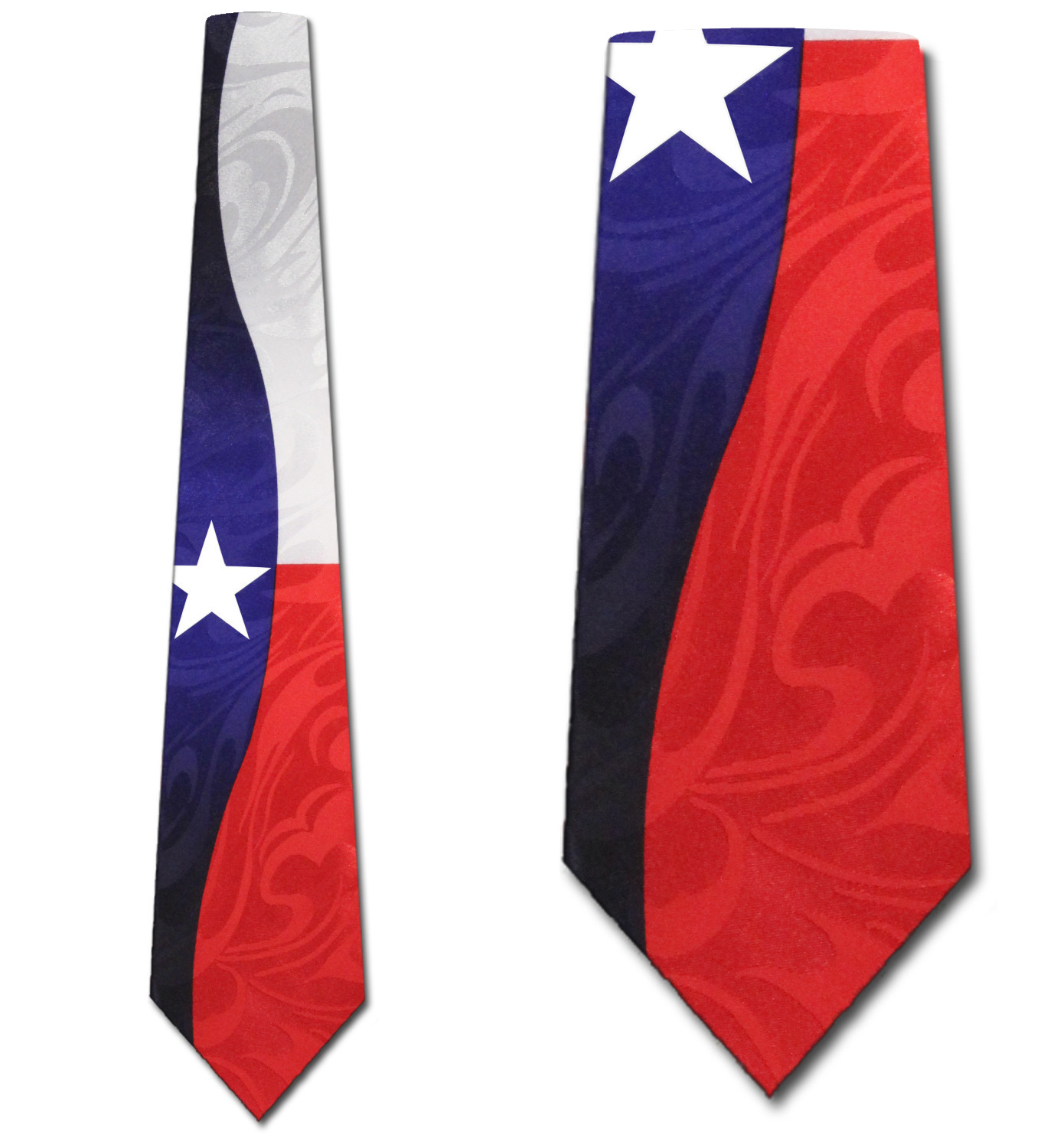 881-100: Texas Flag Ties Lone Star Flag Neckties by Steven Harris