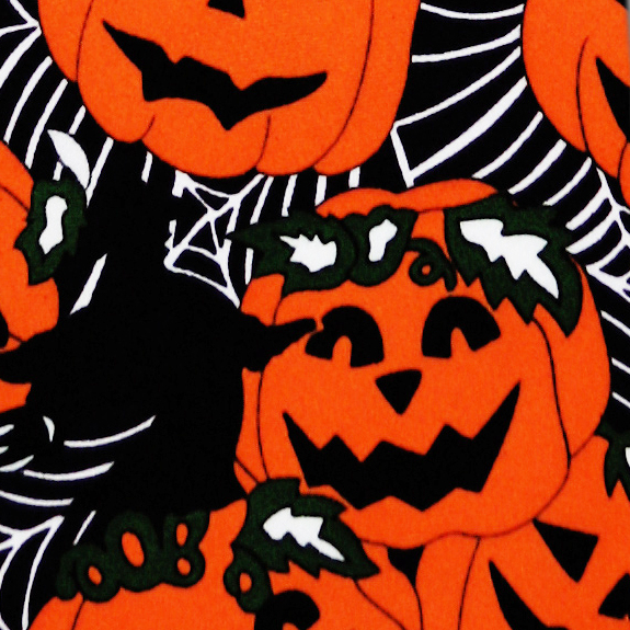 311-100: Witches Ghosts Pumpkins Ties Fun Halloween Neckties Black by Steven Harris