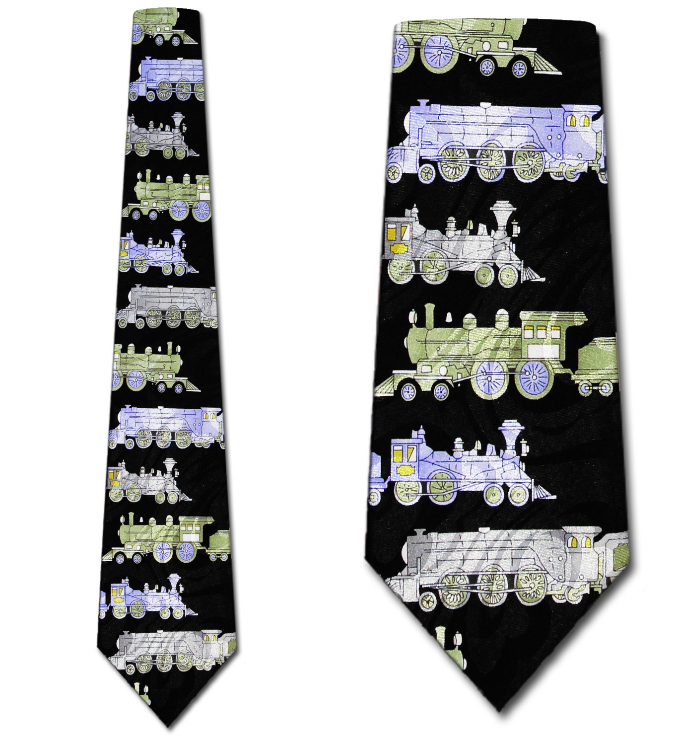 1120-100: Horizontal Train Ties by Steven Harris Neckties